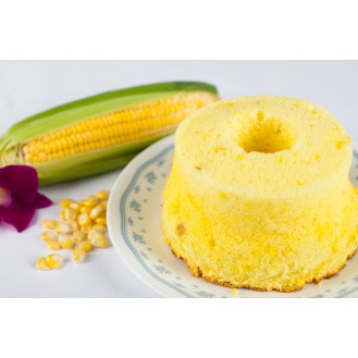 Cream Corn Chiffon Cake
